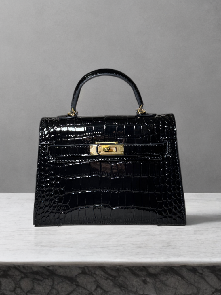 Kelly Crocodile - Black