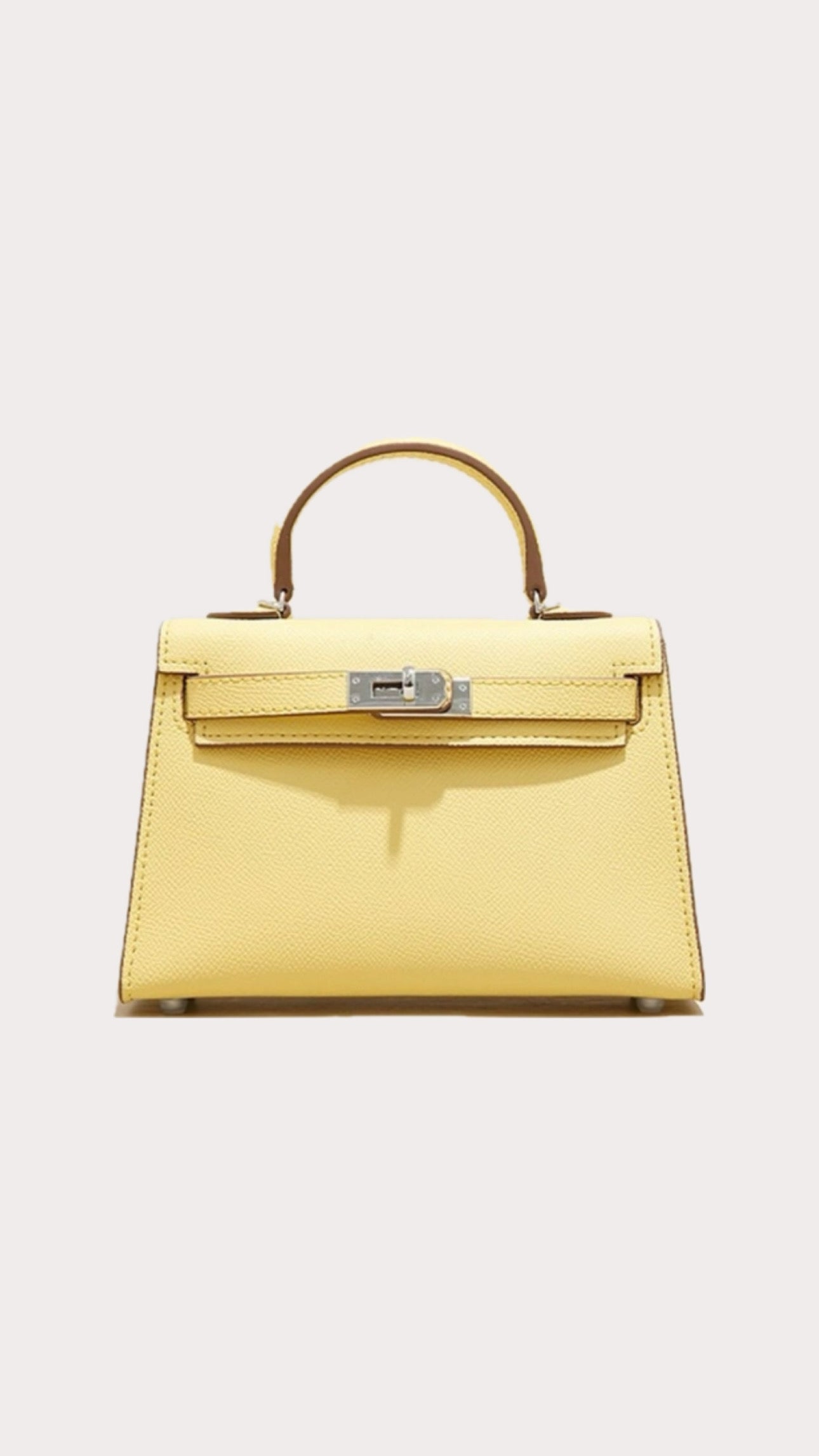 Mini Mademoiselle Kelly - Light yellow