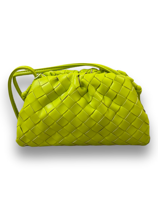 PREORDINE 15GG - Mini braided seashell - Lime