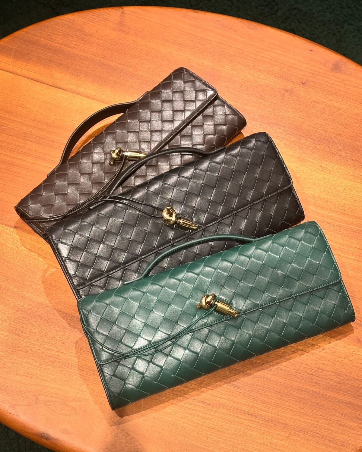 Barret clutch - Dark Green