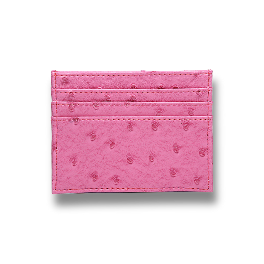 PREORDINE 15 gg - Cardholder - Ostrich Pattern