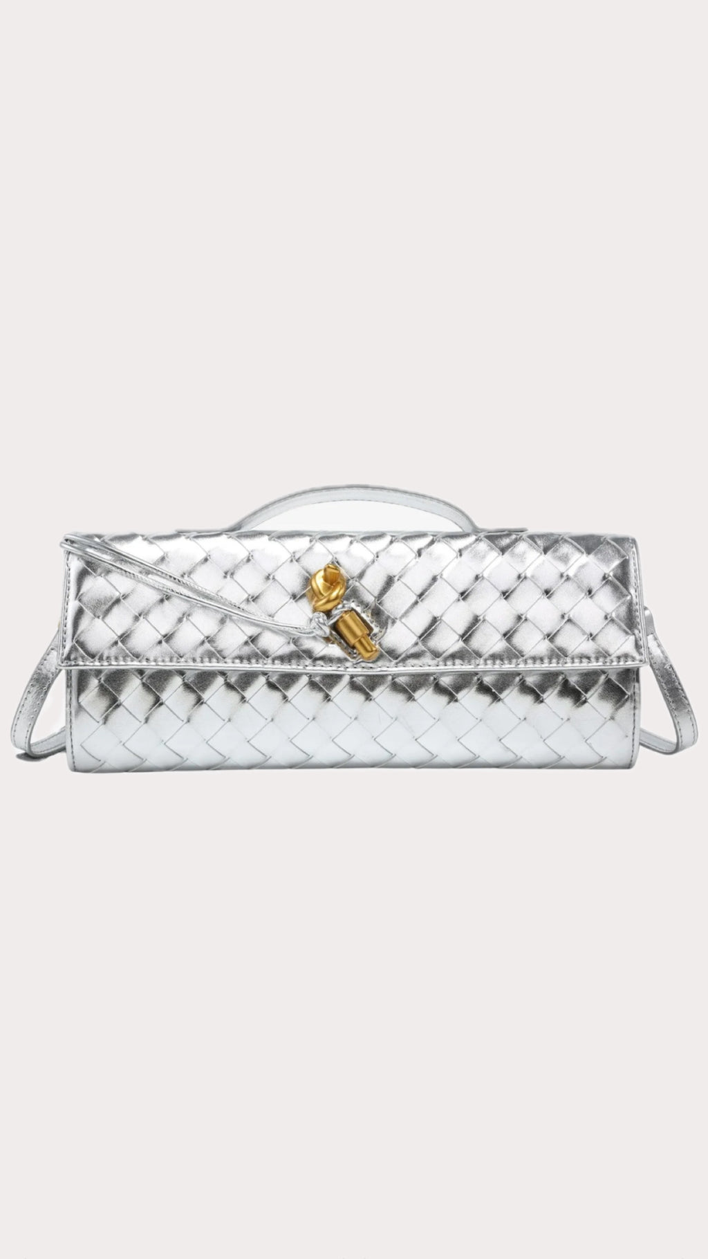 Barret clutch - Silver