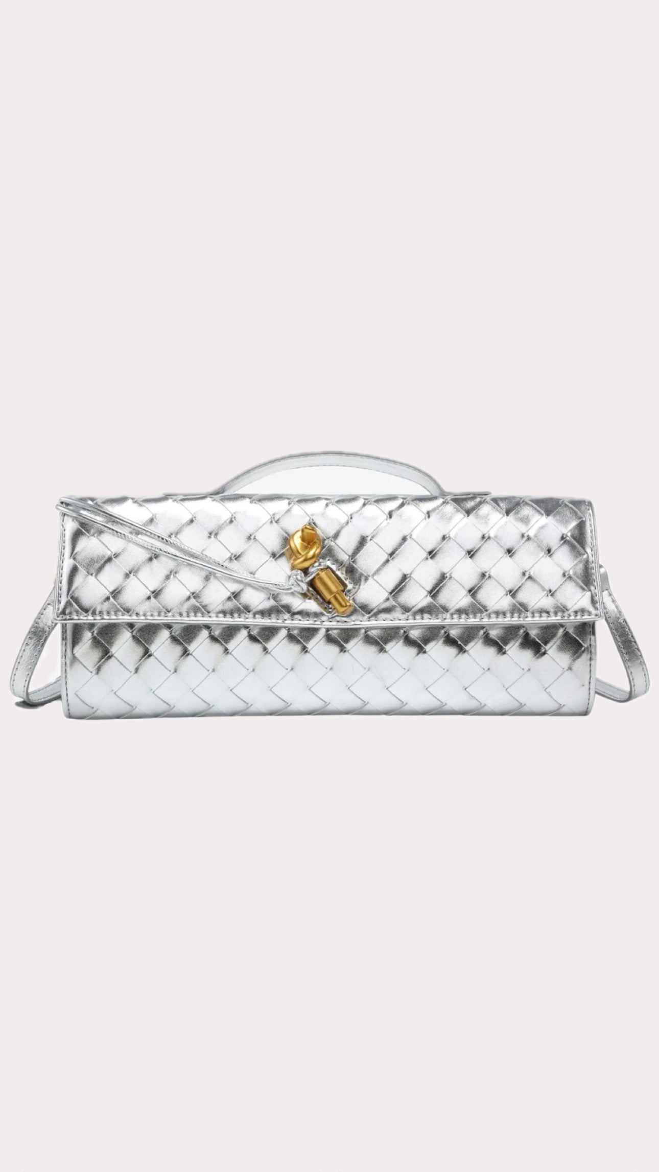 Barret clutch - Silver