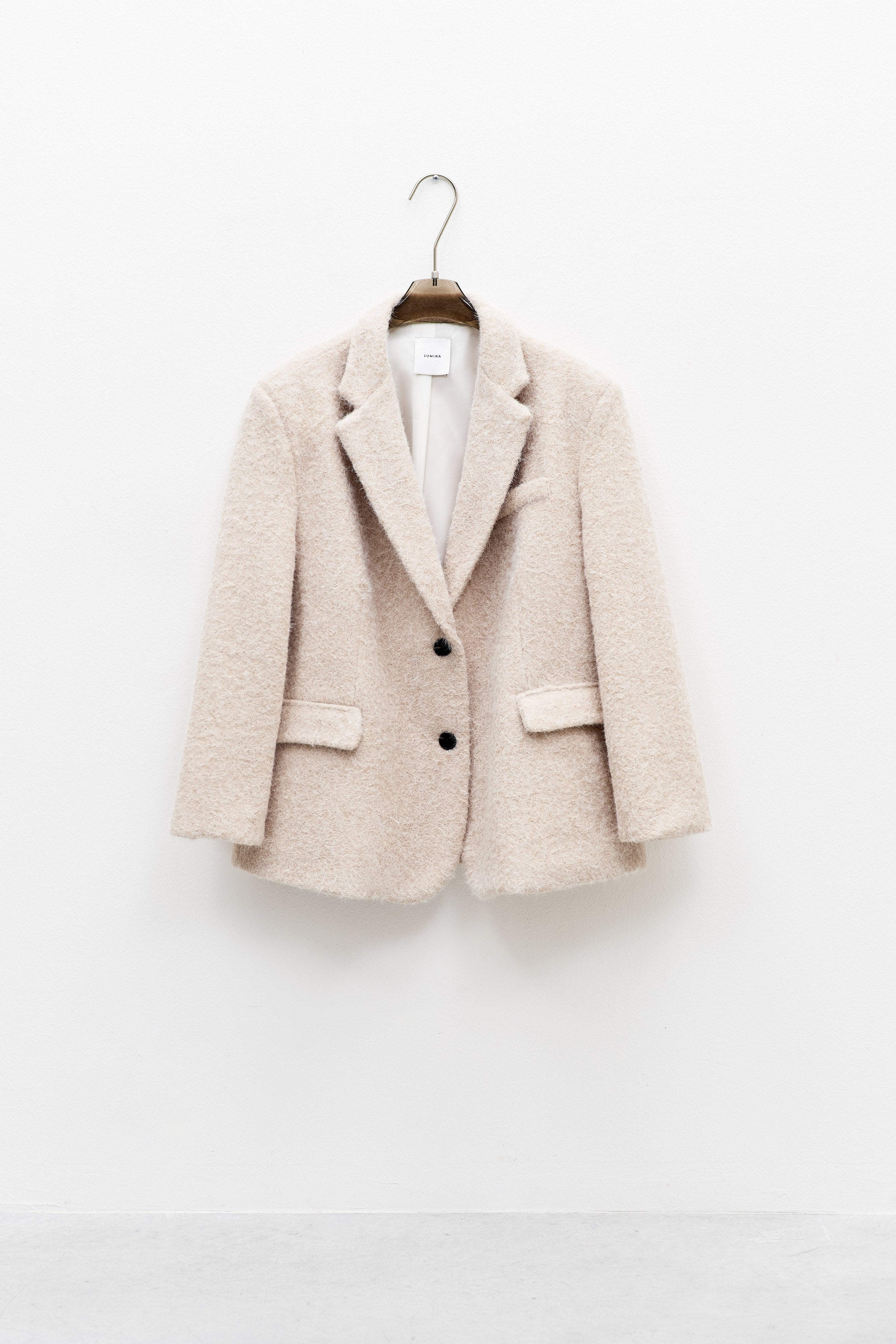 Blazer Bouclé Oversize