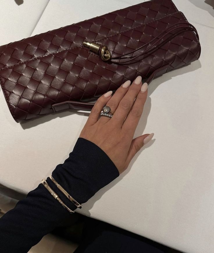Barret clutch - Red Wine