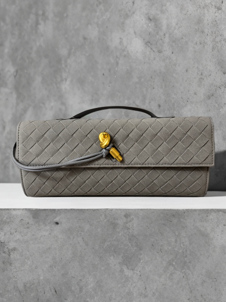 Barret clutch Camoscio - Grey
