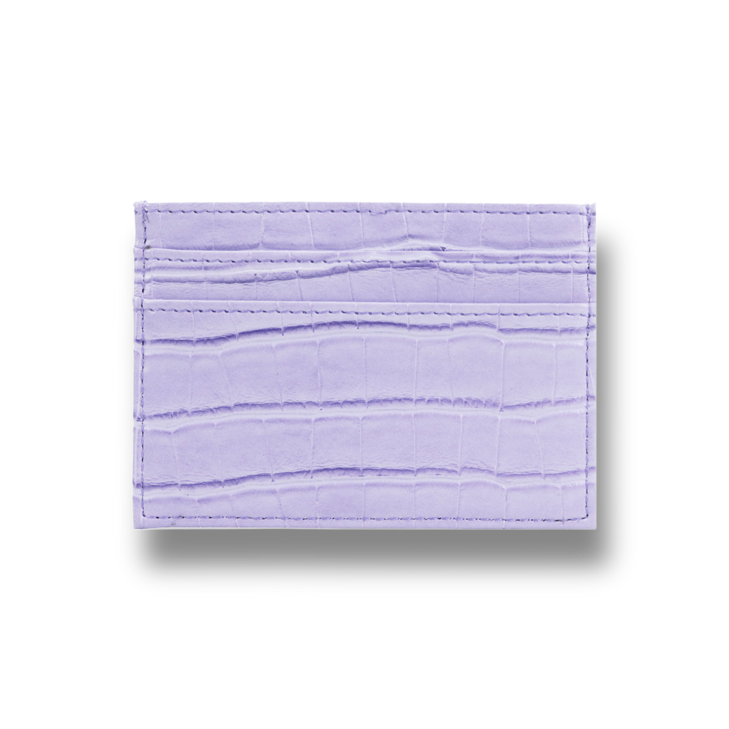 PREORDINE 15 gg - Cardholder - Crocodile Pattern