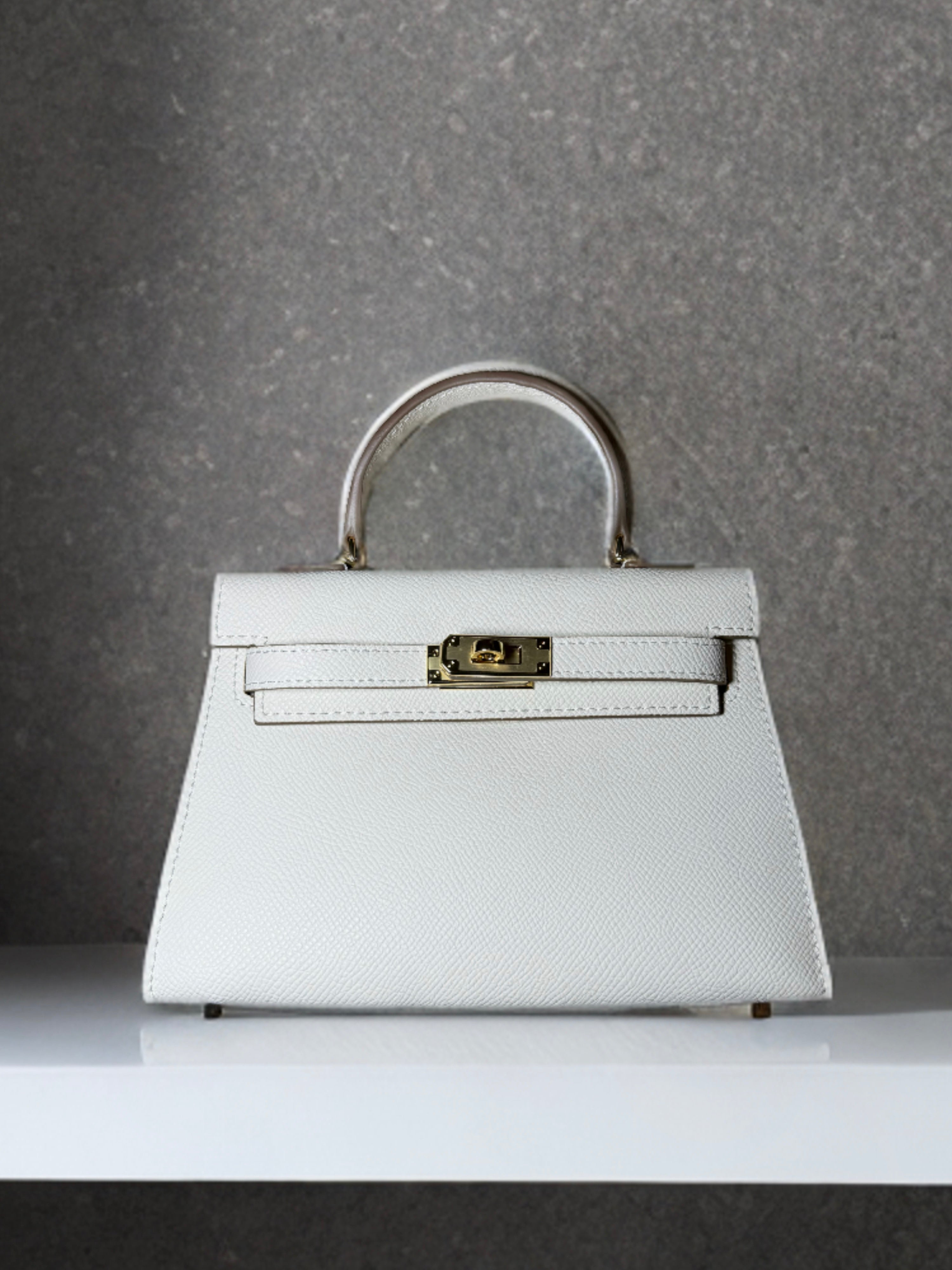 Mini Mademoiselle Kelly - Optic white