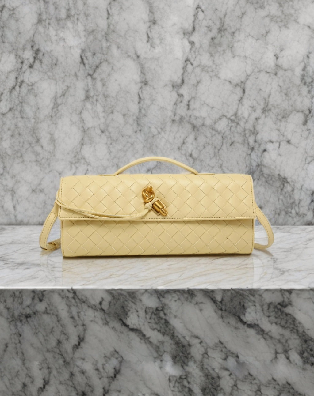 Barret clutch - Pastel Yellow