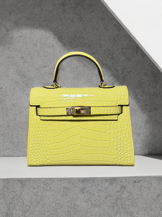 Kelly Crocodile - Light Yellow