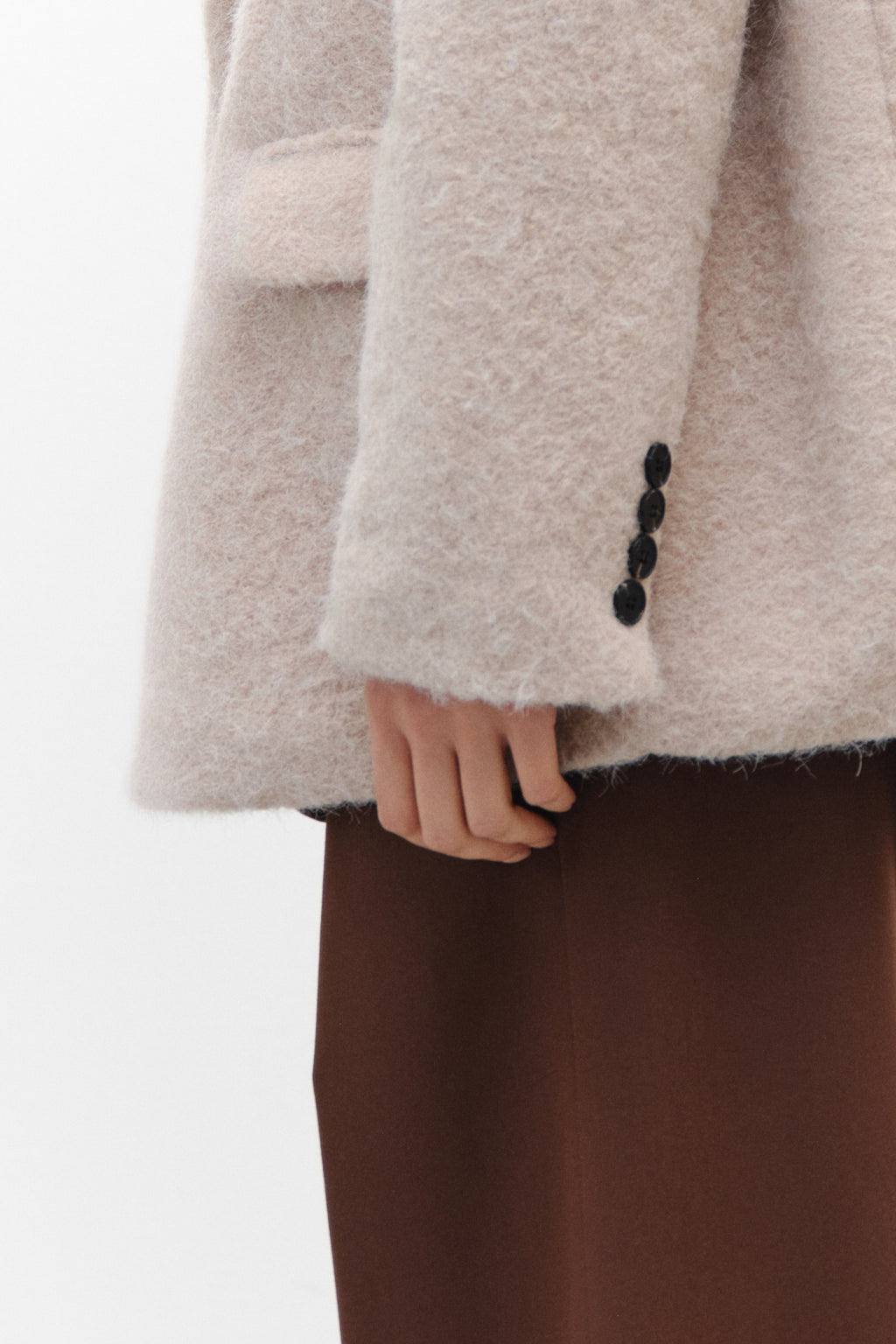 Blazer Bouclé Oversize