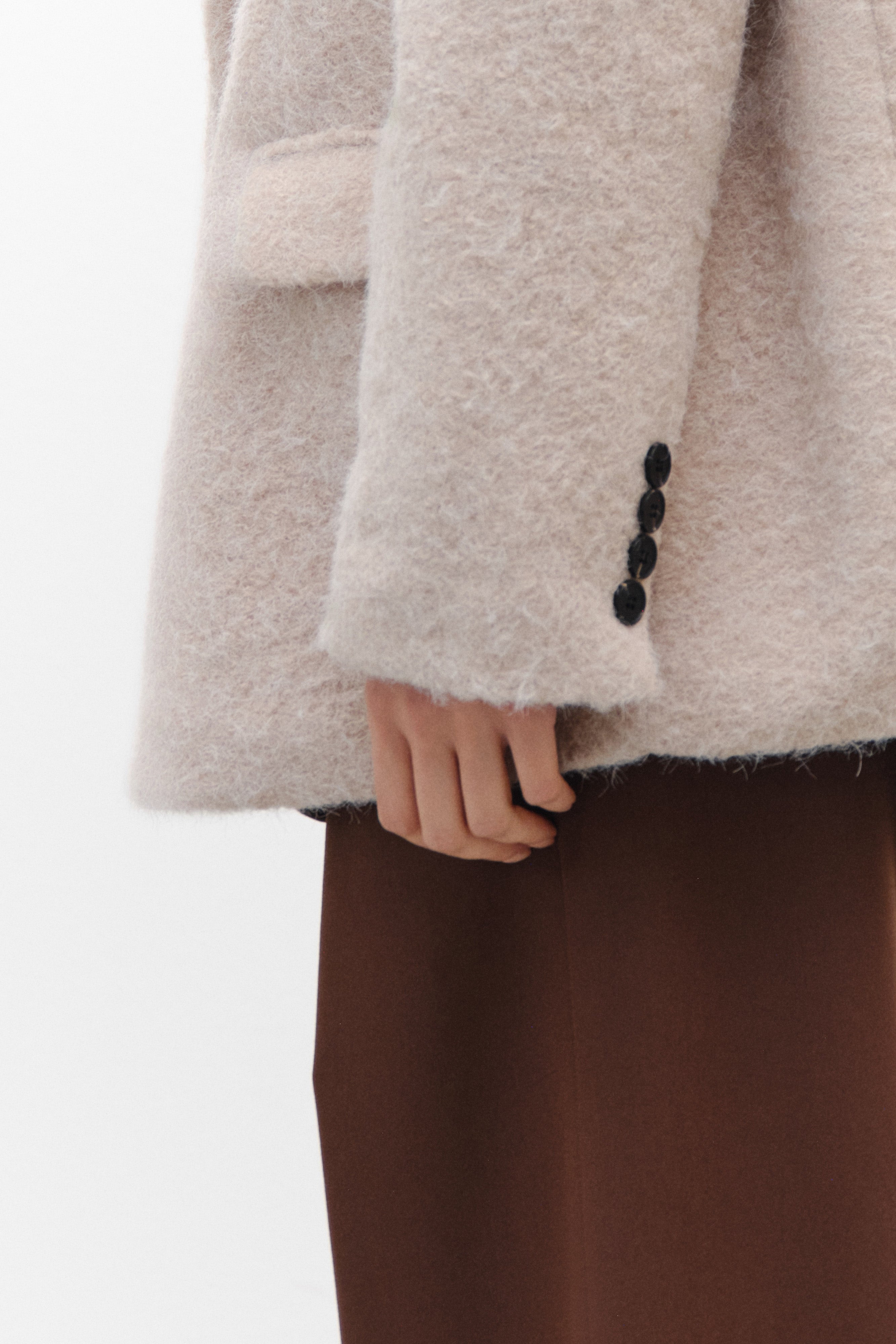 Blazer Bouclé Oversize