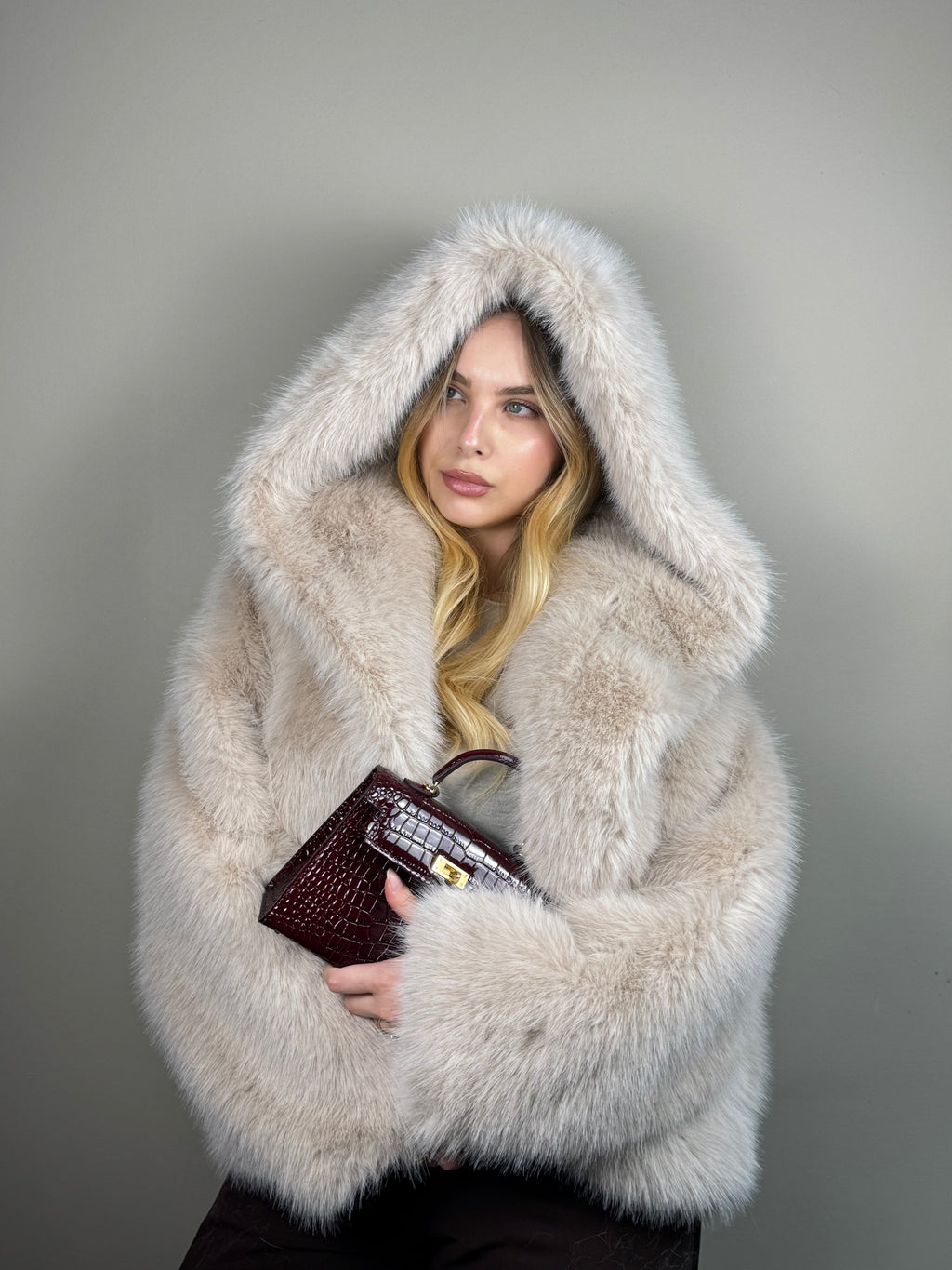 Pelliccia Courmayeur - Beige