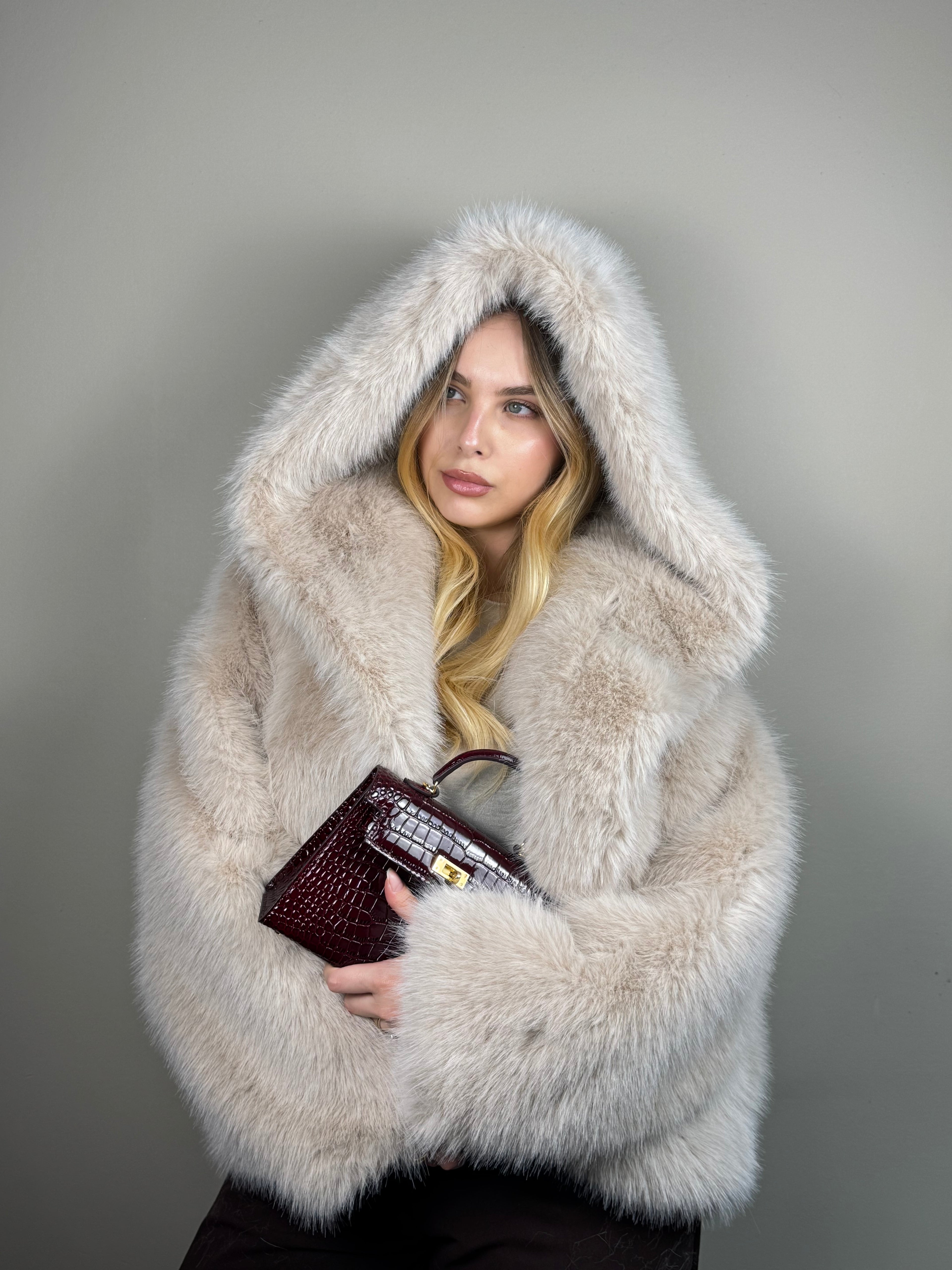 Pelliccia Courmayeur - Beige