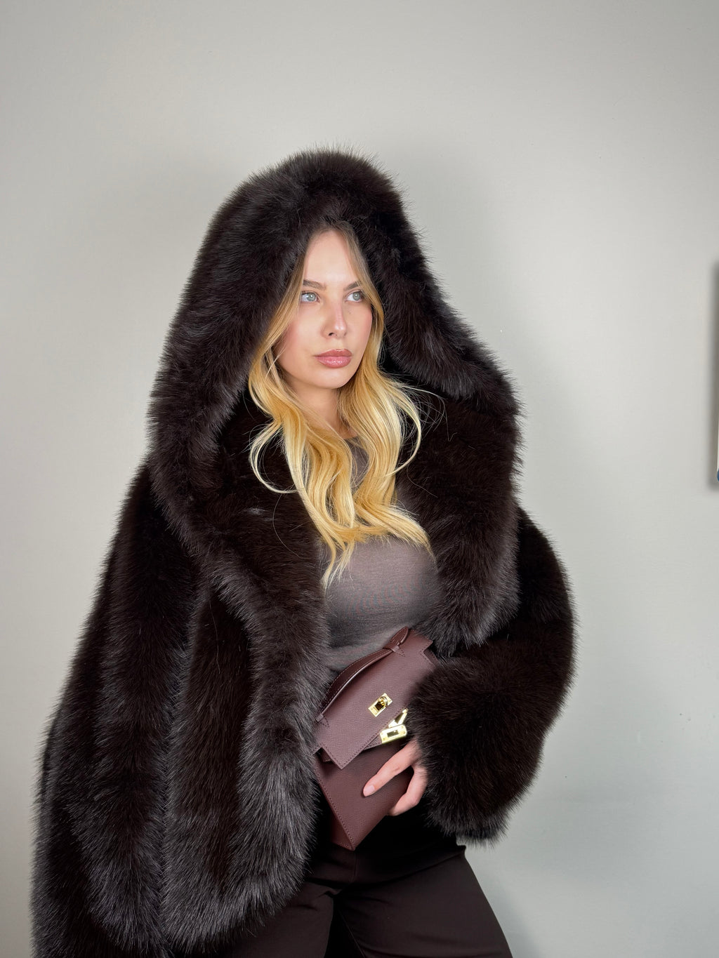 Pelliccia Courmayeur - Cioccolato