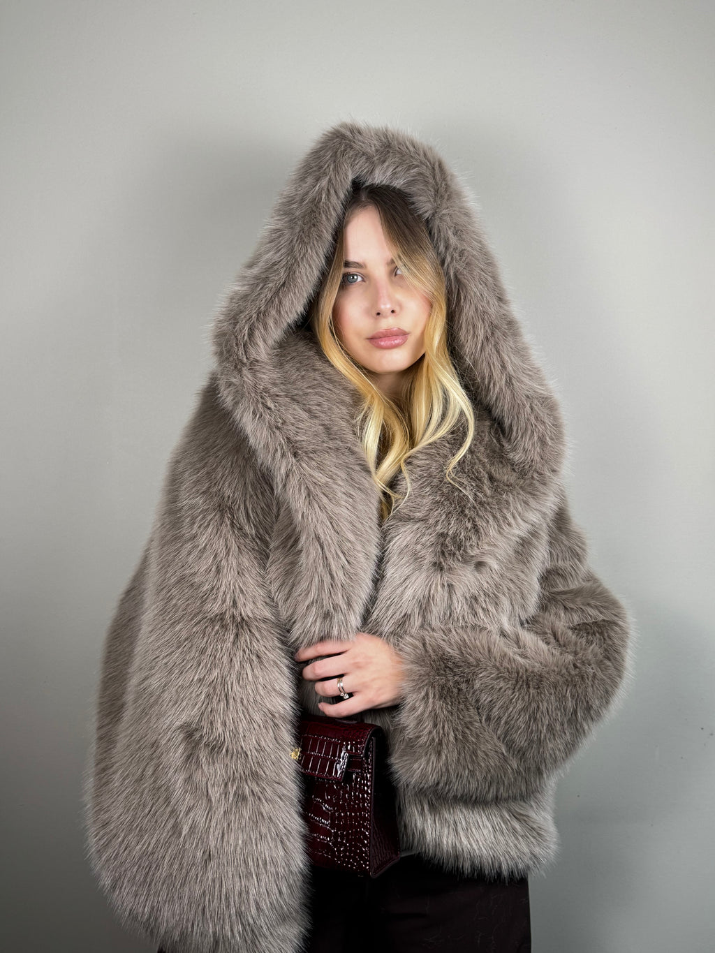 Pelliccia Courmayeur - Taupe