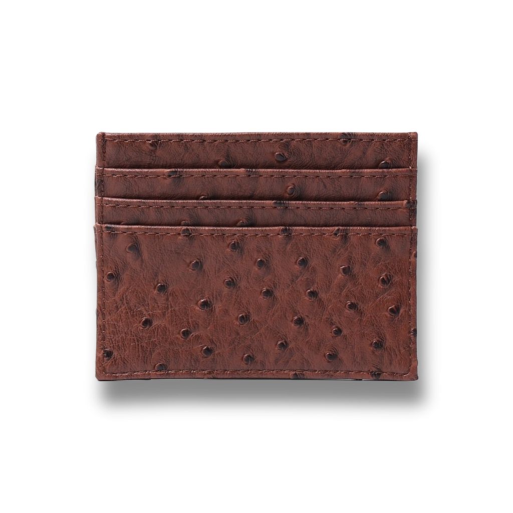 PREORDINE 15 gg - Cardholder - Ostrich Pattern