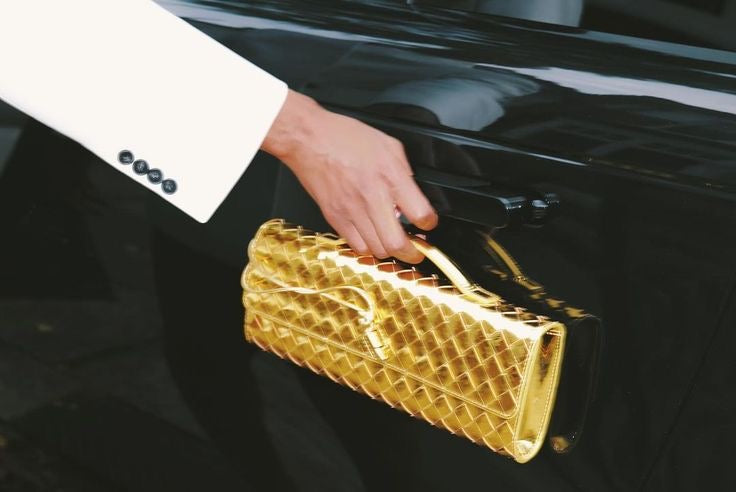 Barret clutch - Gold