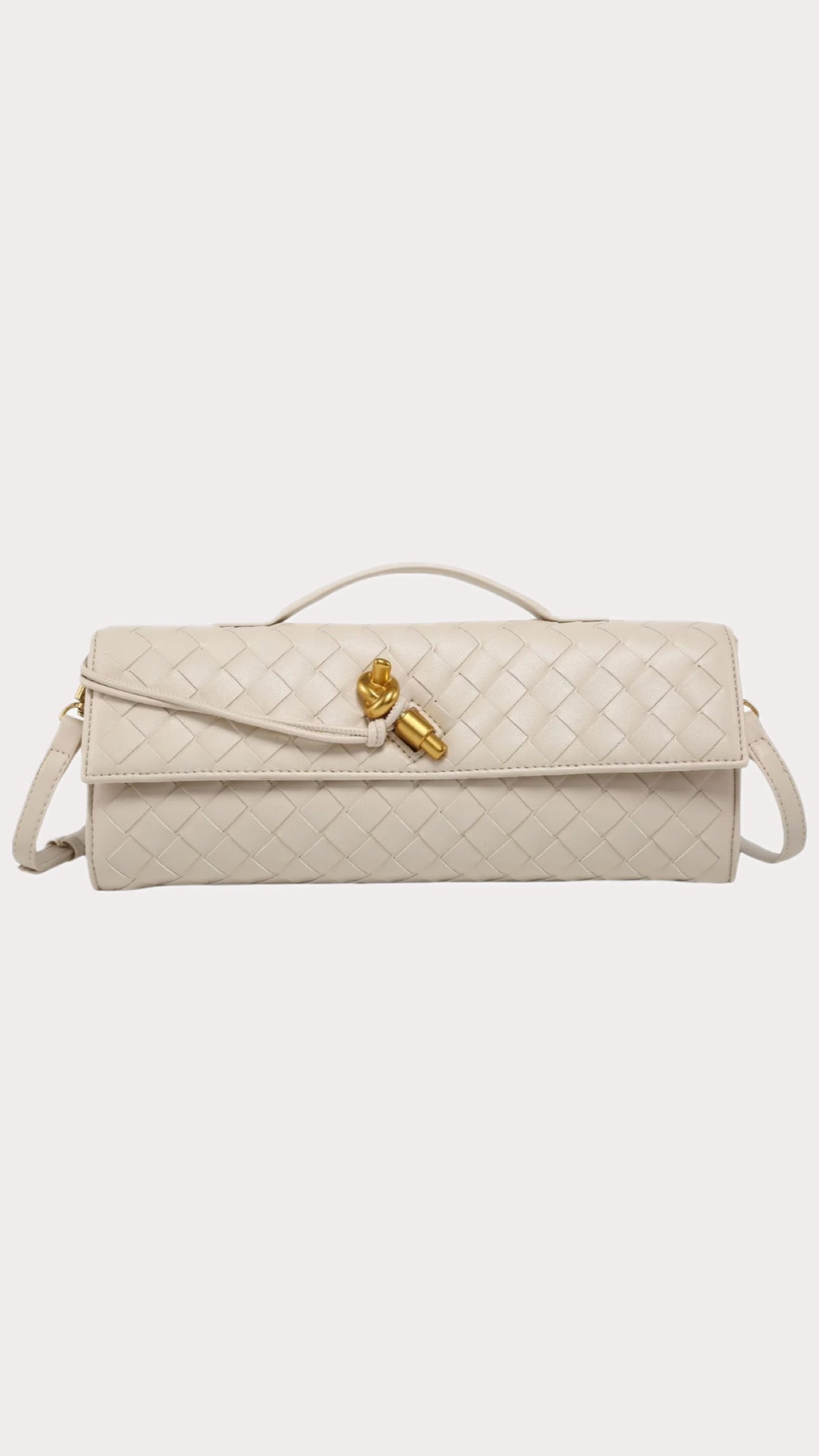 Barret clutch - Beige