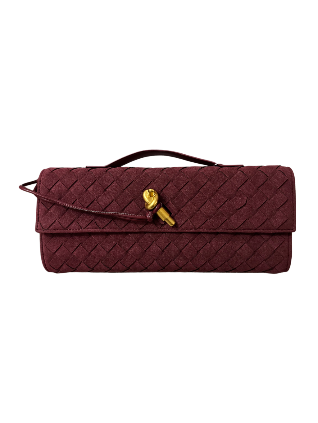 Barret clutch Camoscio - Red Wine