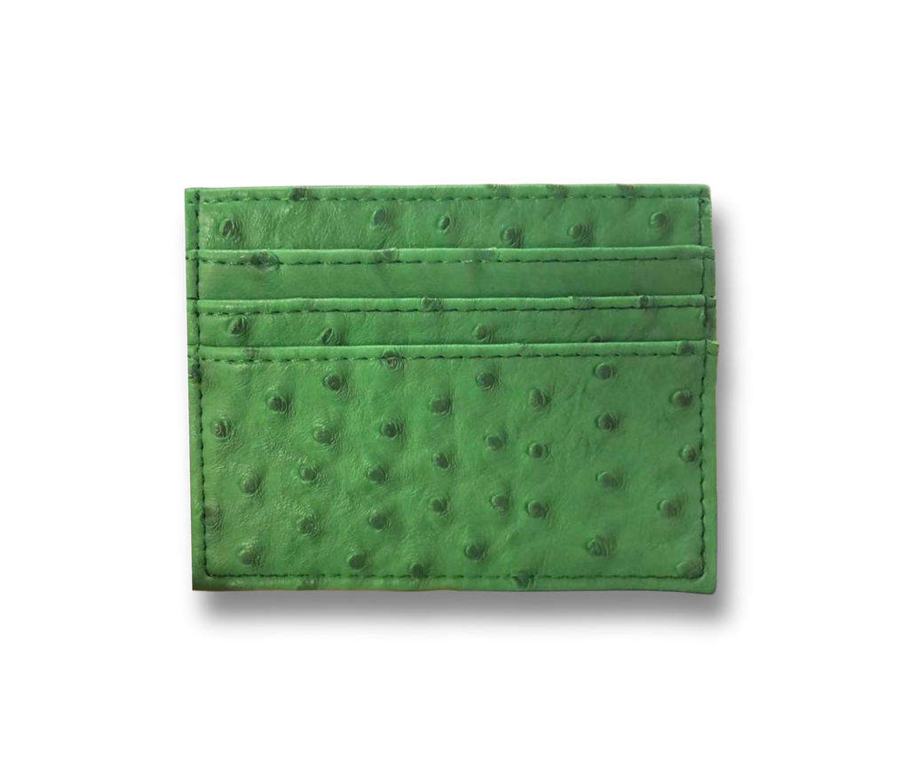 PREORDINE 15 gg - Cardholder - Ostrich Pattern