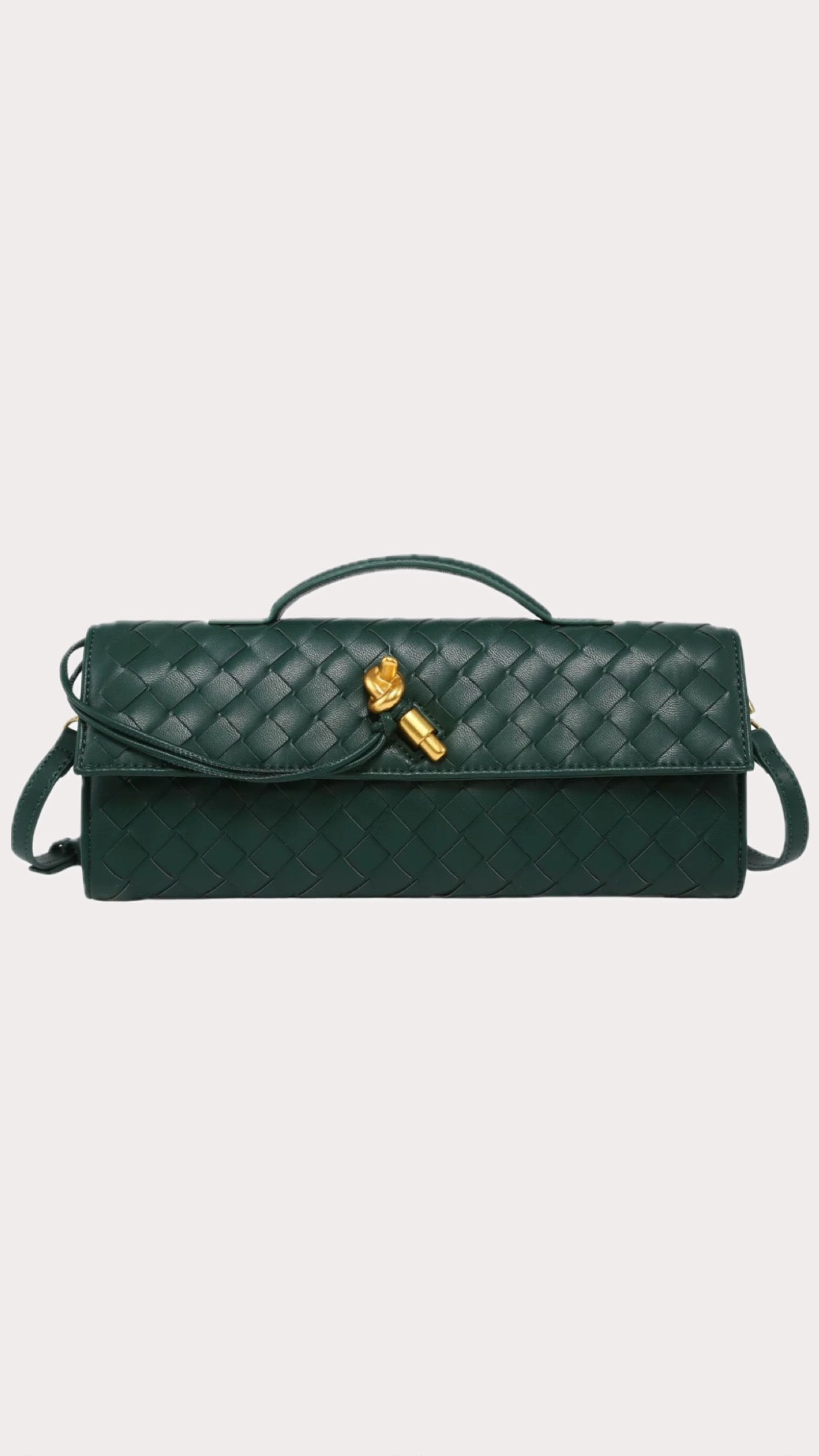Barret clutch - Dark Green