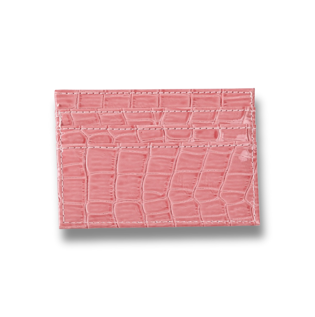 PREORDINE 15 gg - Cardholder - Crocodile Pattern
