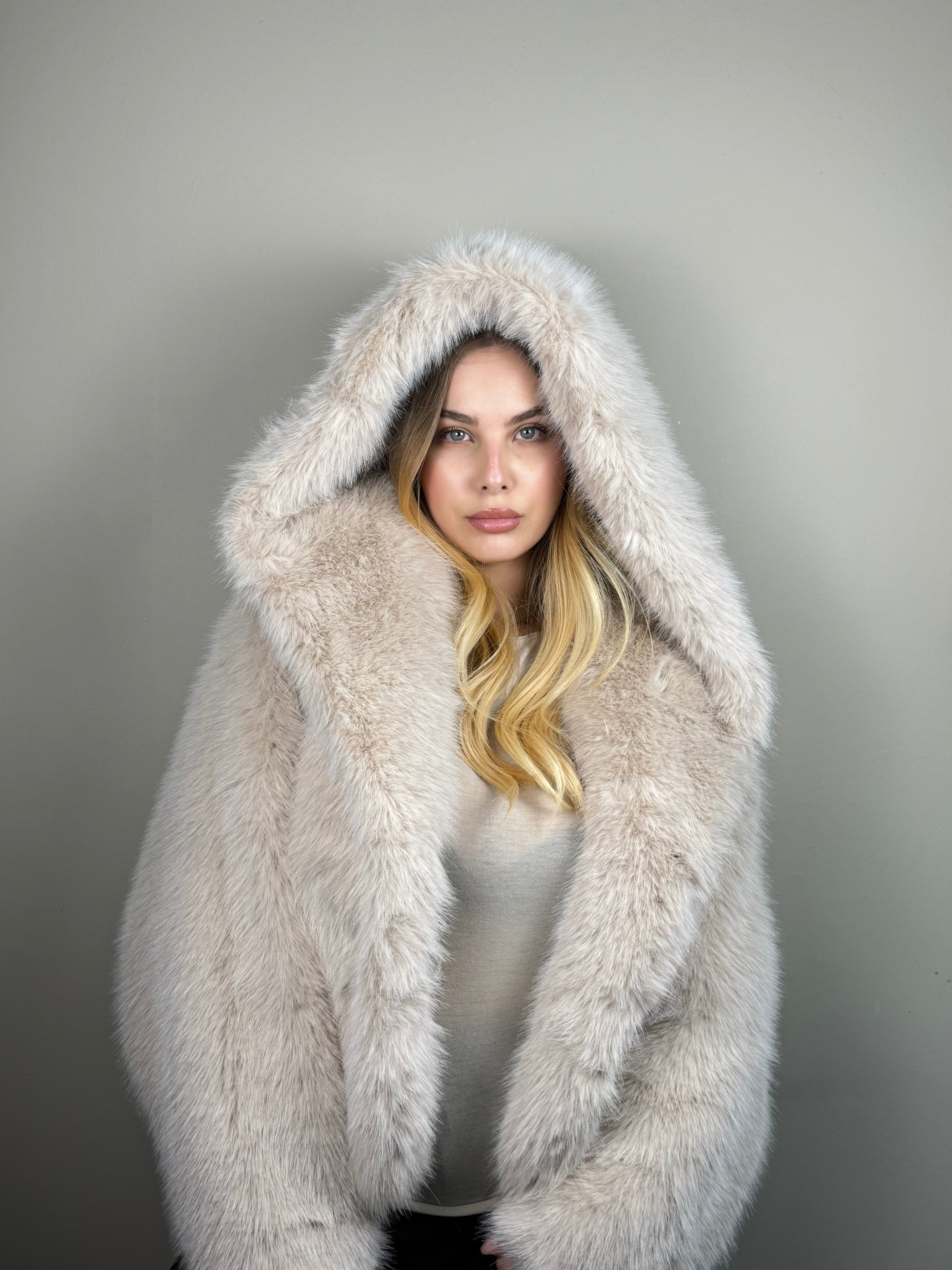 Pelliccia Courmayeur - Beige