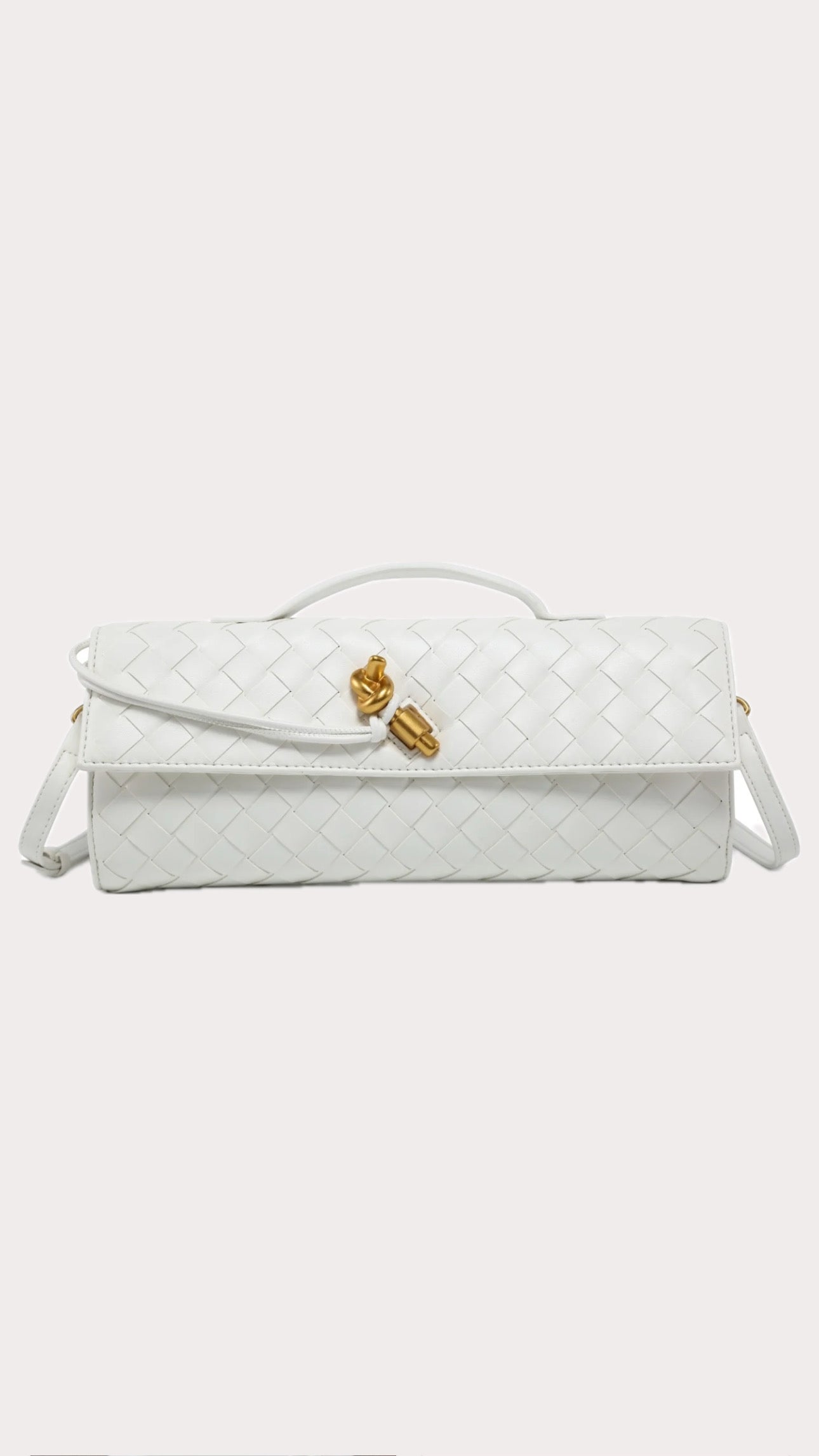 Barret clutch - White