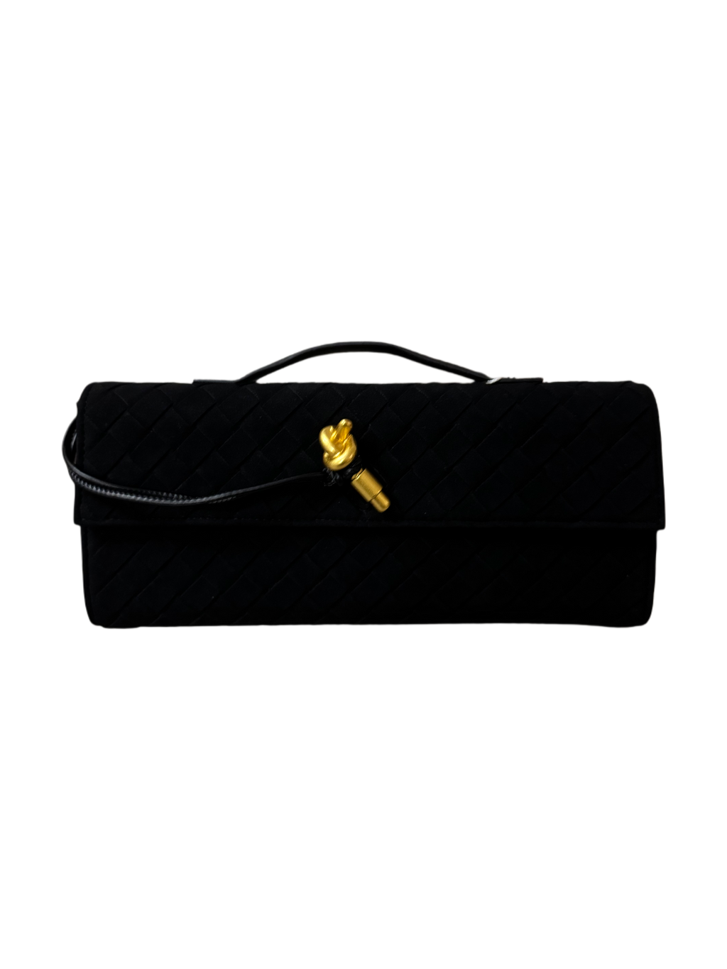 Barret clutch Camoscio - Black