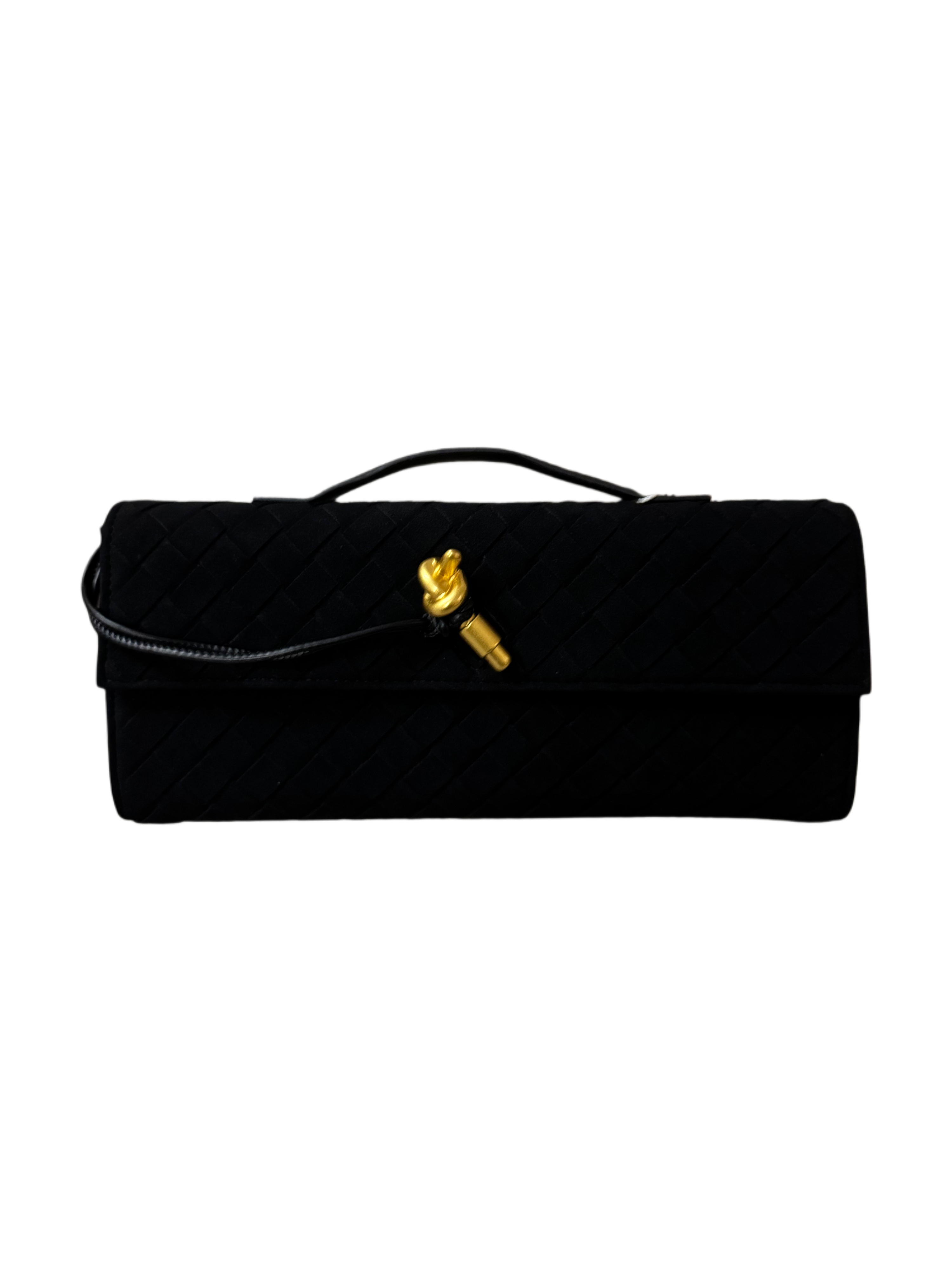 Barret clutch Camoscio - Black