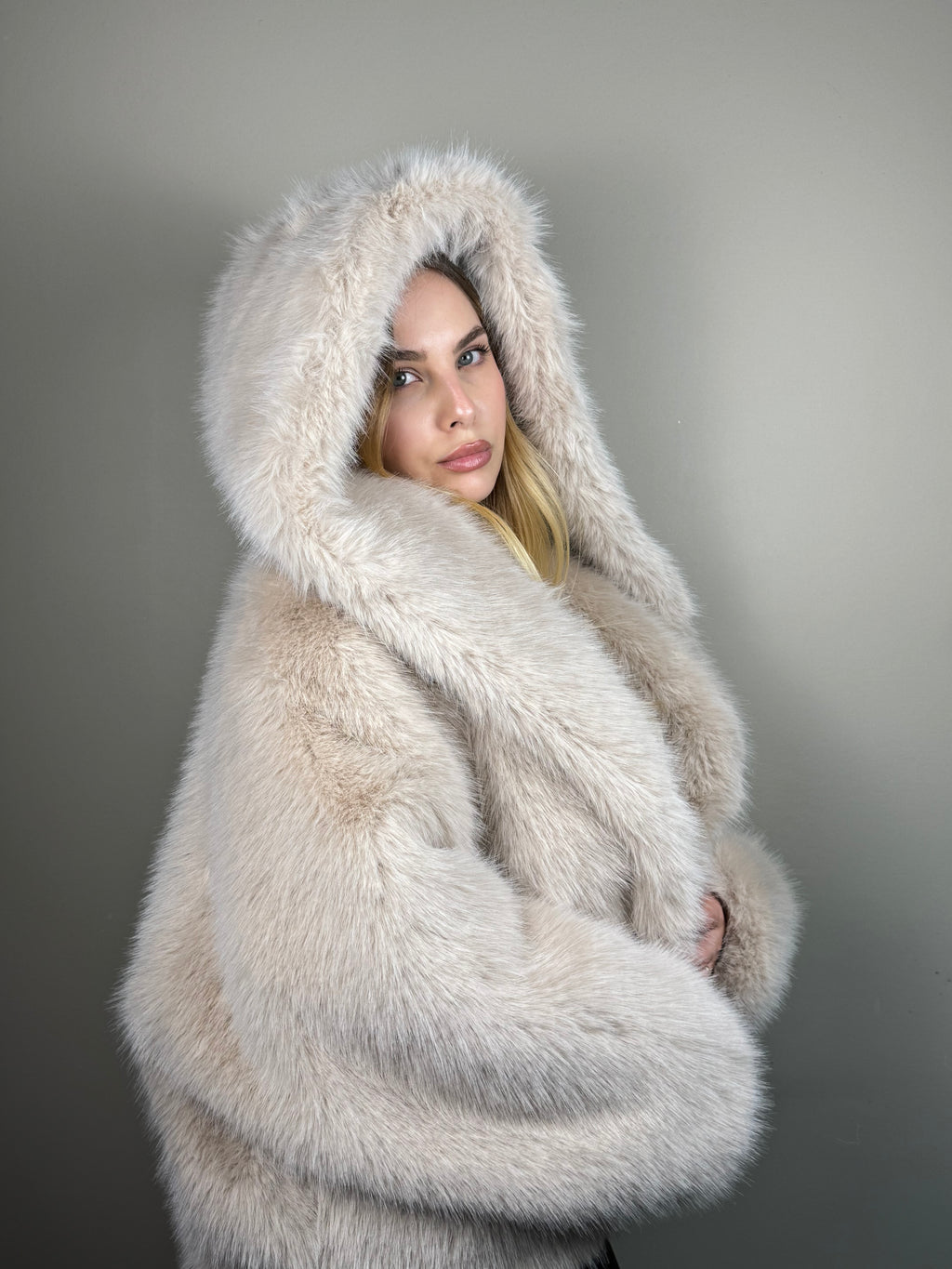 Pelliccia Courmayeur - Beige