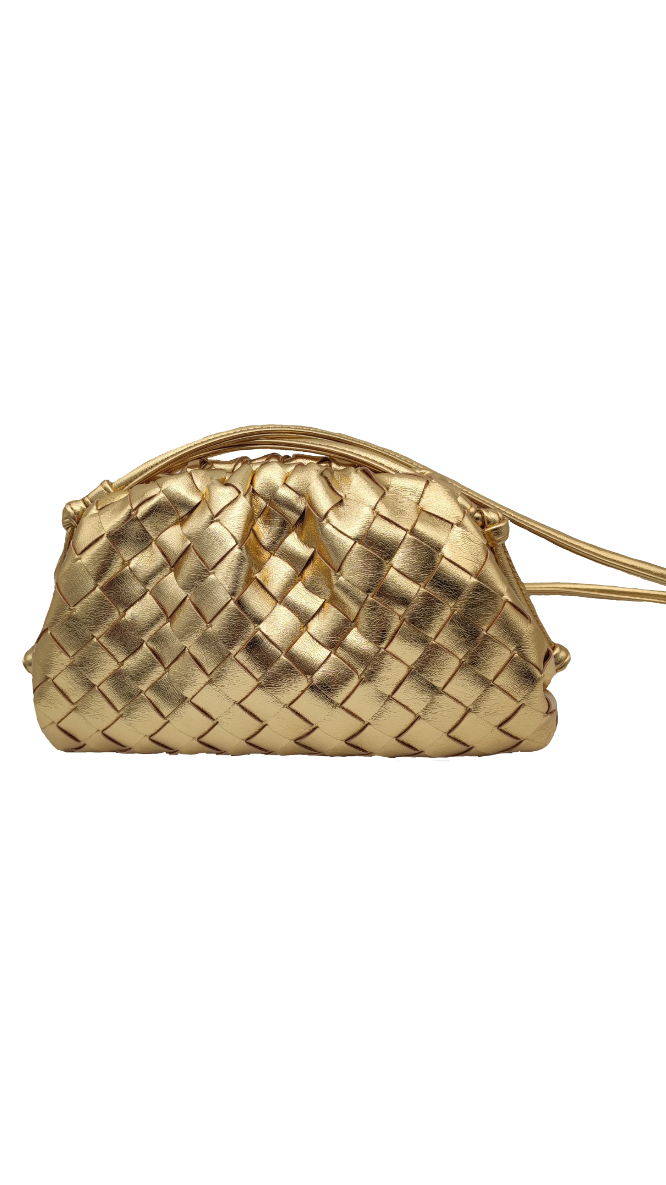 Mini braided seashell - Gold