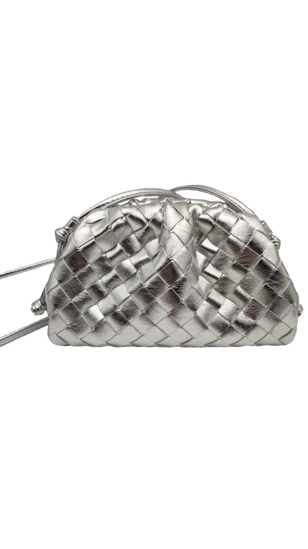 Mini braided seashell - Silver