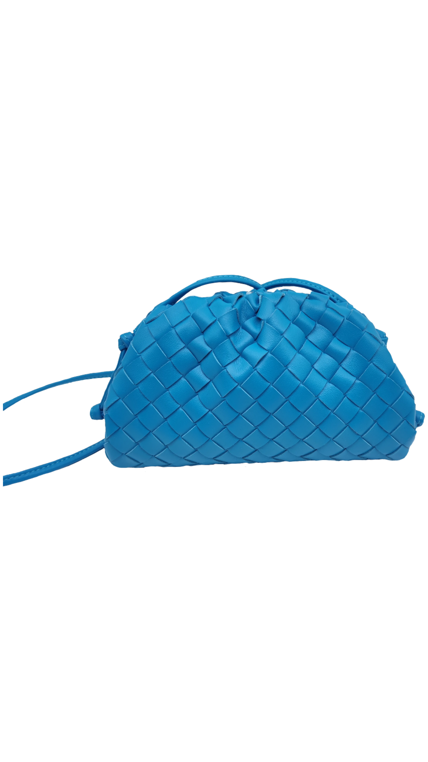 PREORDINE 5gg - Mini braided seashell - Capri blue