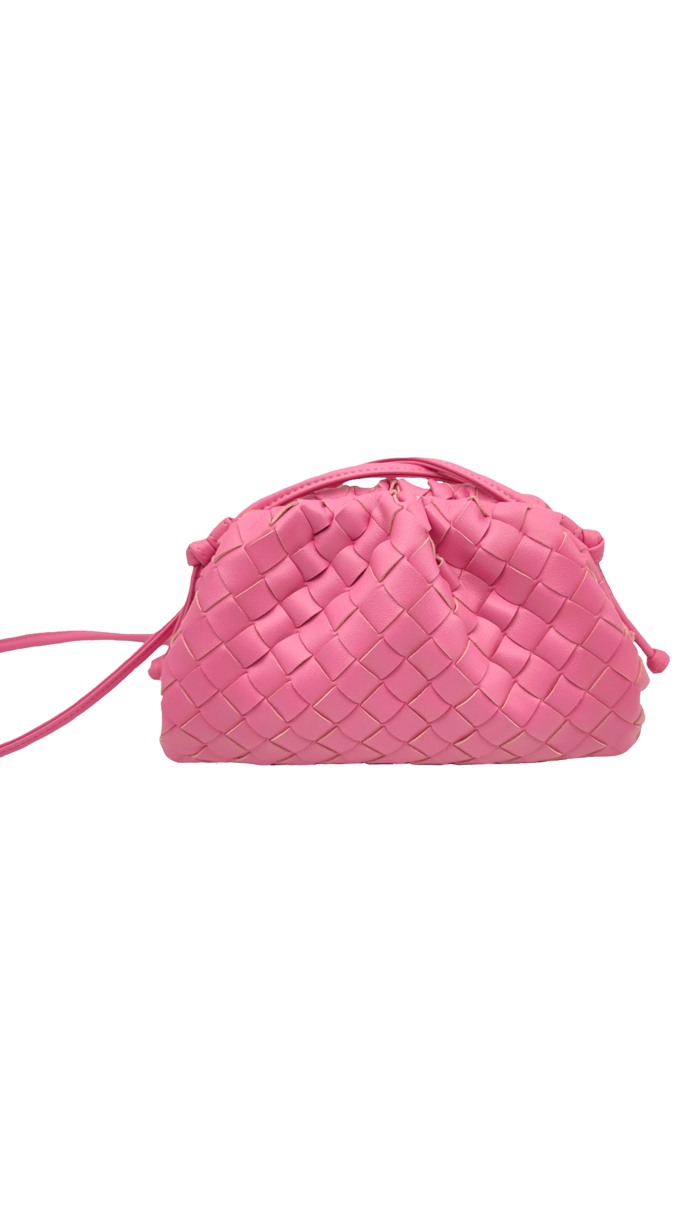 Mini braided seashell - Bubblegum