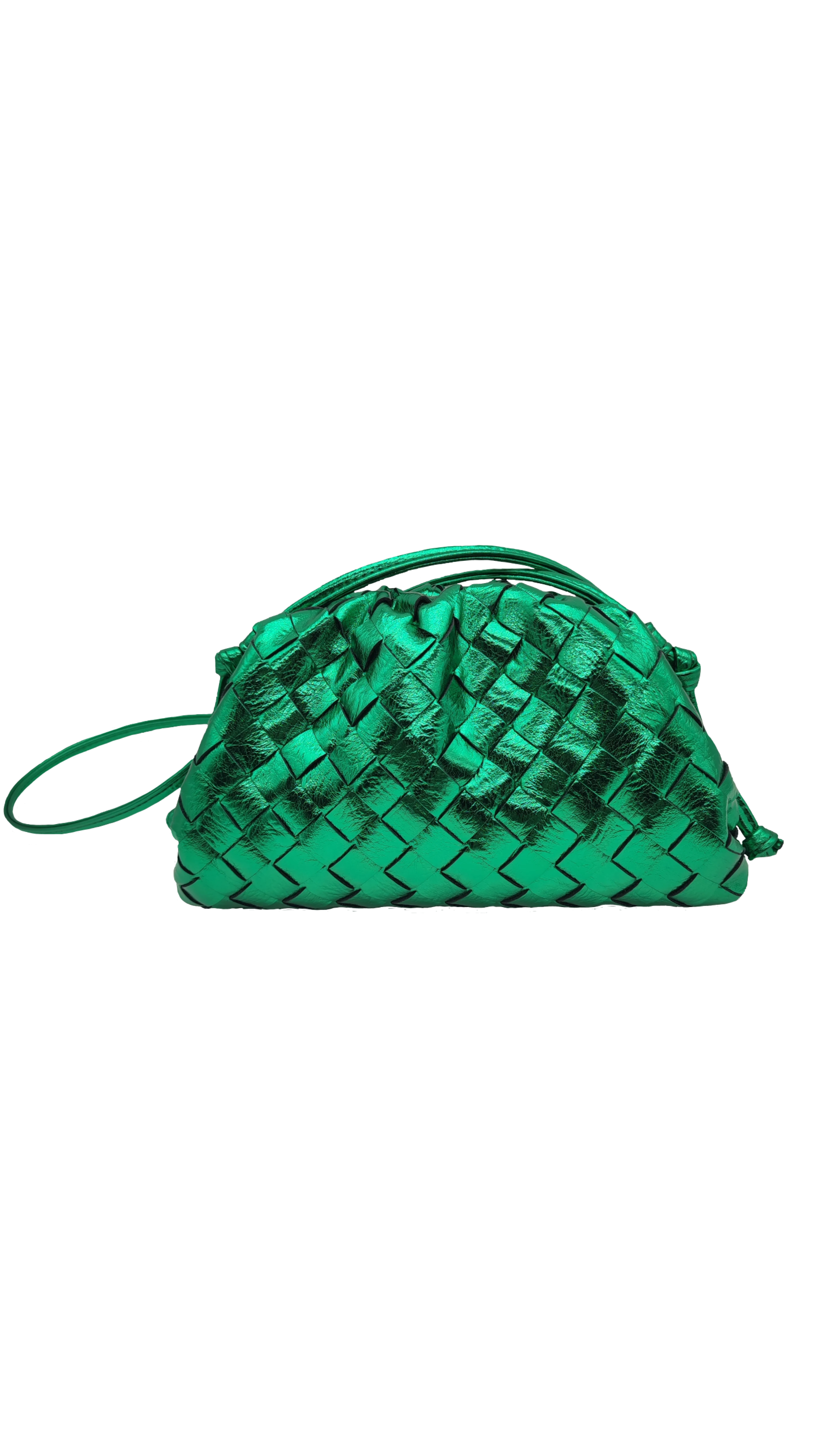 Mini braided seashell - Smeraldo