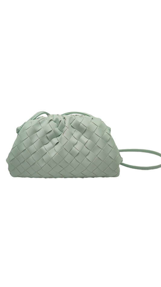 PREORDINE 5gg - Mini braided seashell - Light Mint