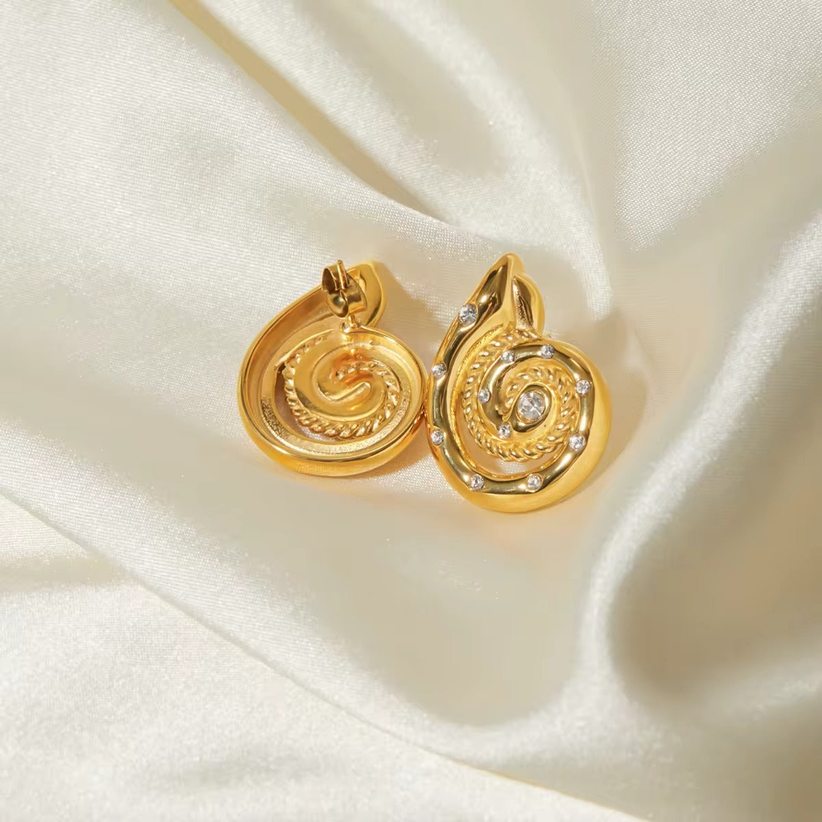 Orecchini Conchiglia Shine