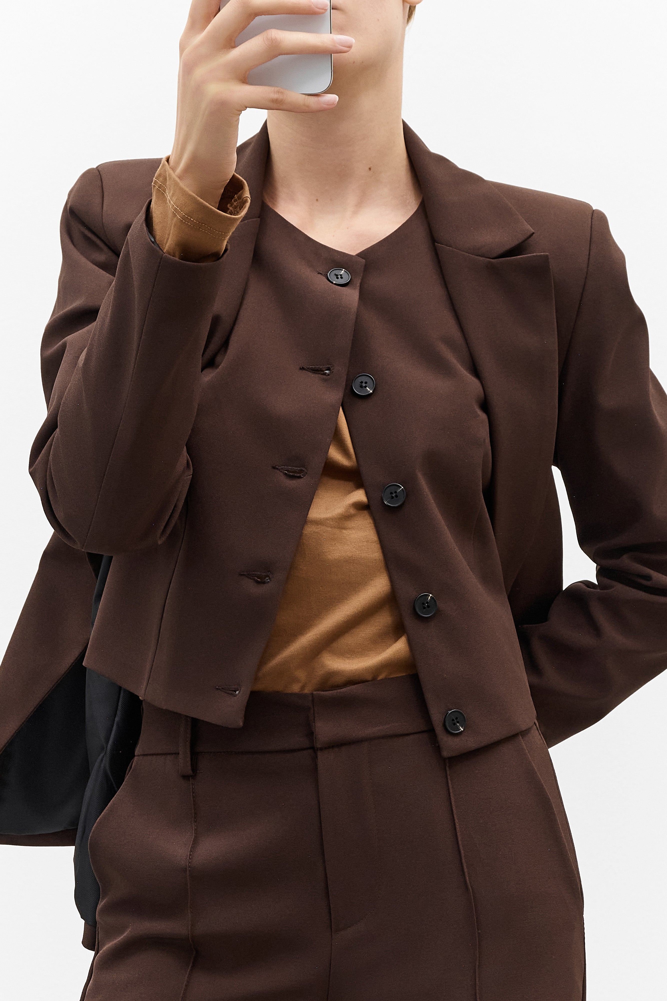 Gilet Classic Marrone