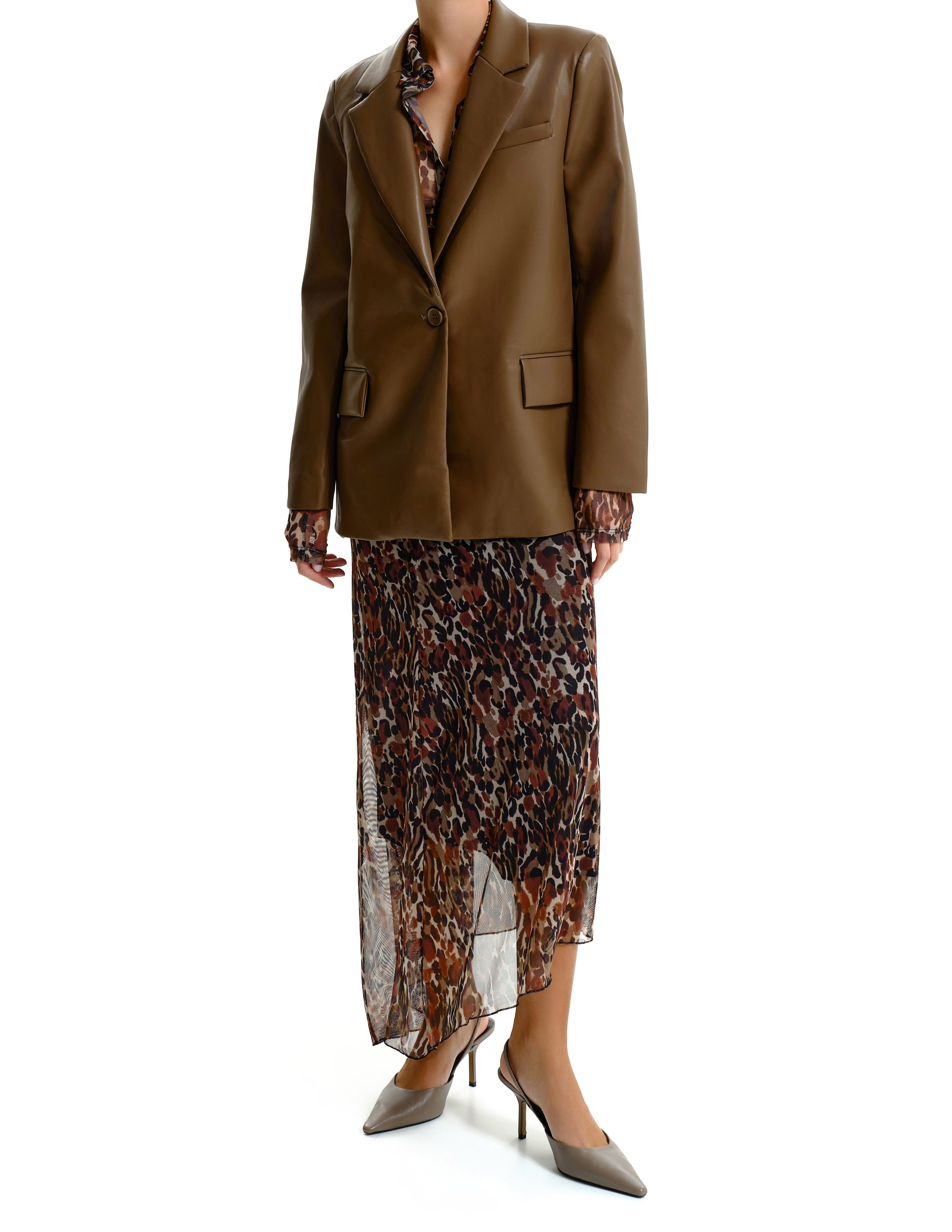 Blazer Kim - Marrone