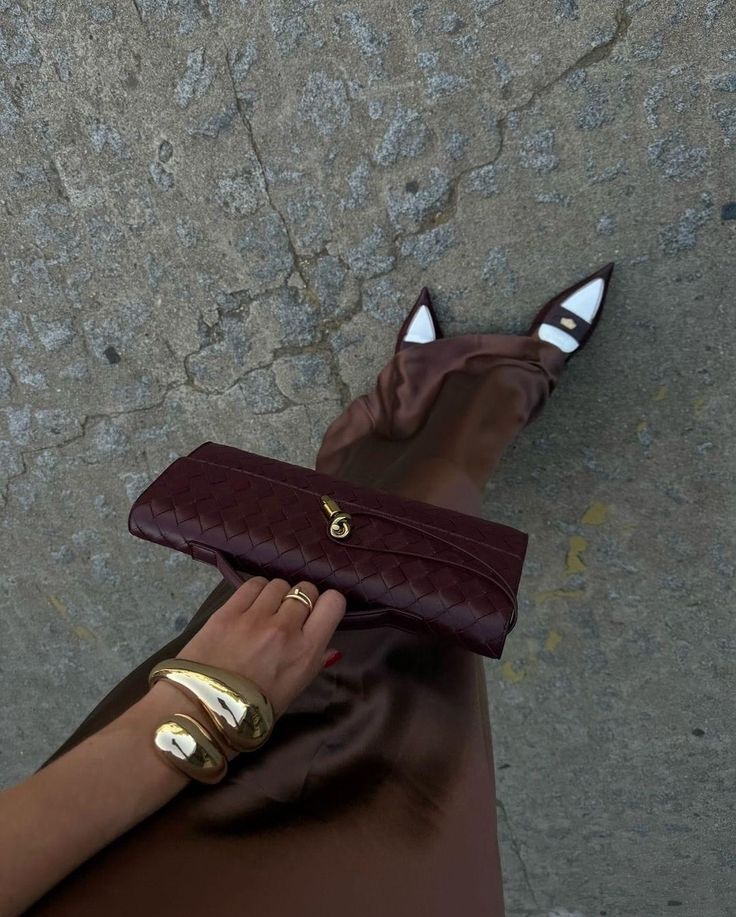 Barret clutch - Red Wine