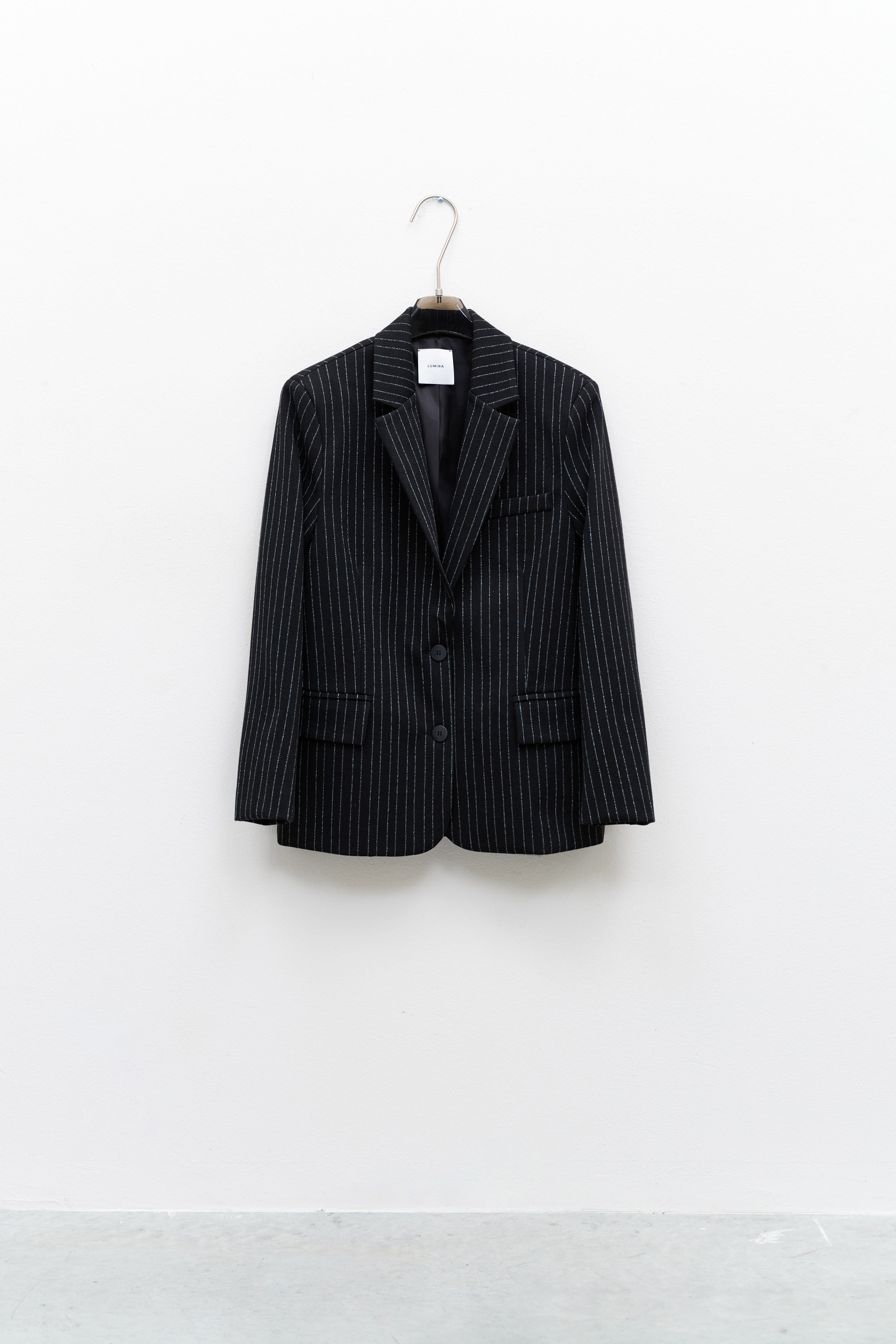 Blazer Gessato Lurex