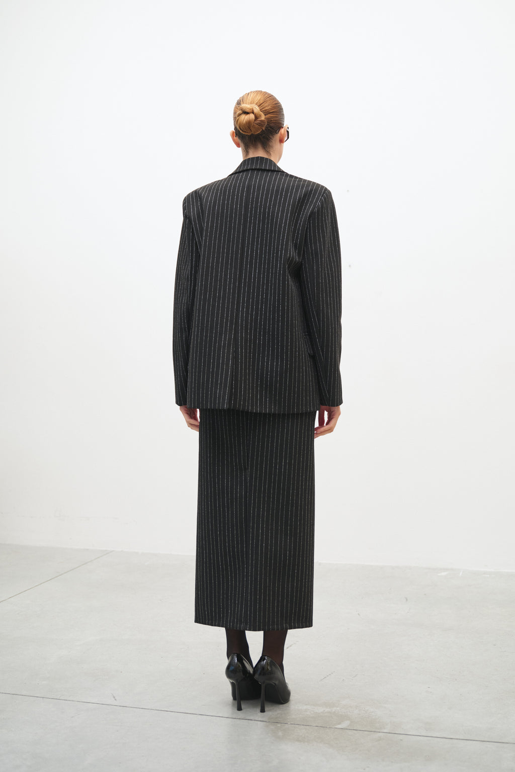 Blazer Gessato Lurex
