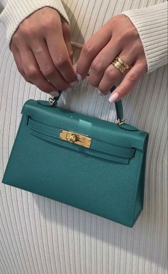 Mini Mademoiselle Kelly - Turquoise